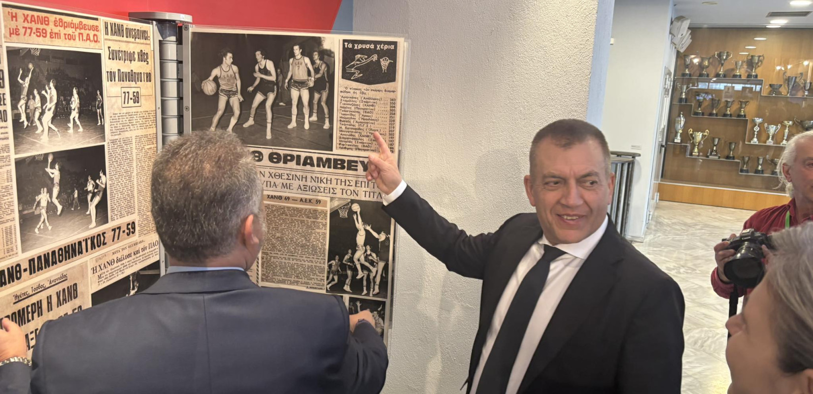 Επίσκεψη του Γιάννη Βρούτση στις εγκαταστάσεις της ΧΑΝΘ