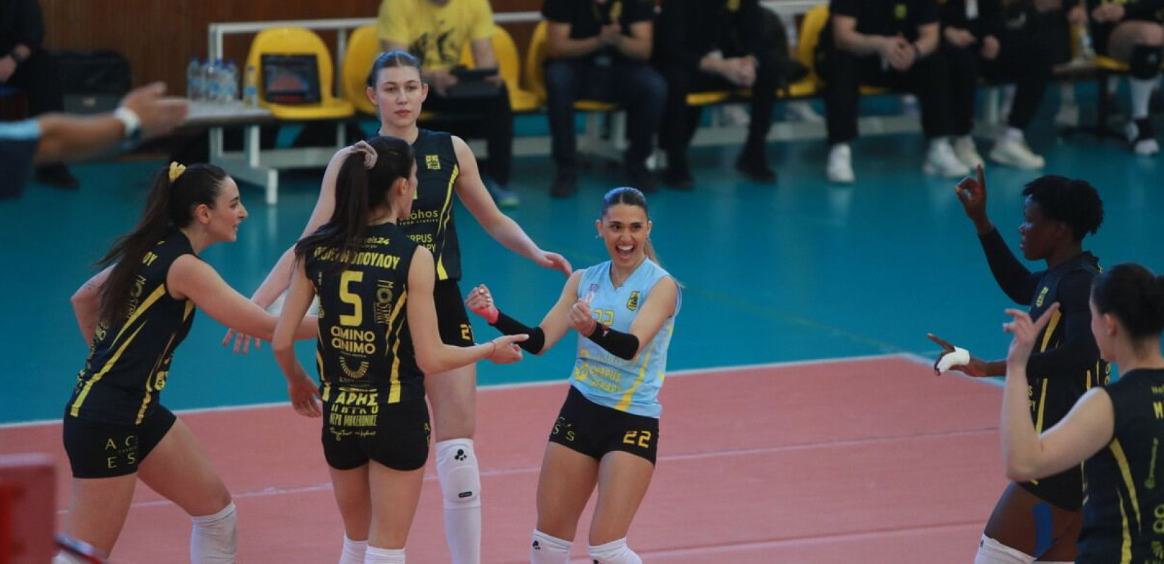 Βόλεϊ: Εντυπωσιακός ο Άρης, εξασφάλισε την παραμονή στη Volley League (βίντεο)