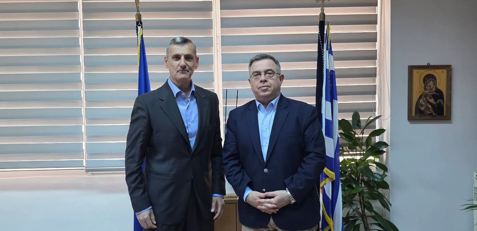 Συνάντηση Γαλαμάτη – Ζαφειρόπουλου στη Θεσσαλονίκη: Η Αποκεντρωμένη Διοίκηση ως «γέφυρα» διοίκησης και εγγυητής νομιμότητας