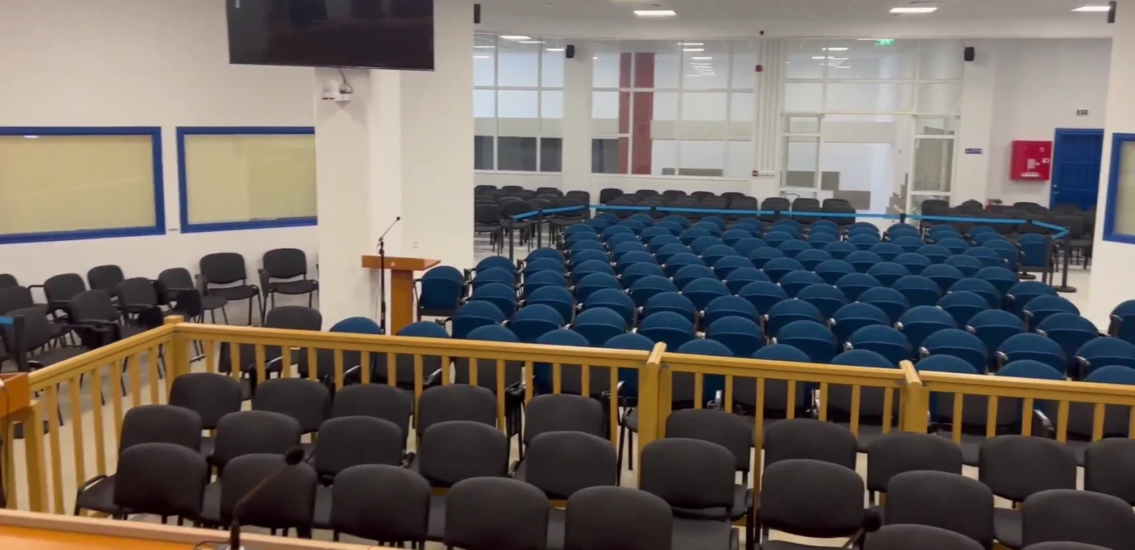 Λάρισα: Εισαγγελική παρέμβαση για την αίθουσα της δίκης των Τεμπών