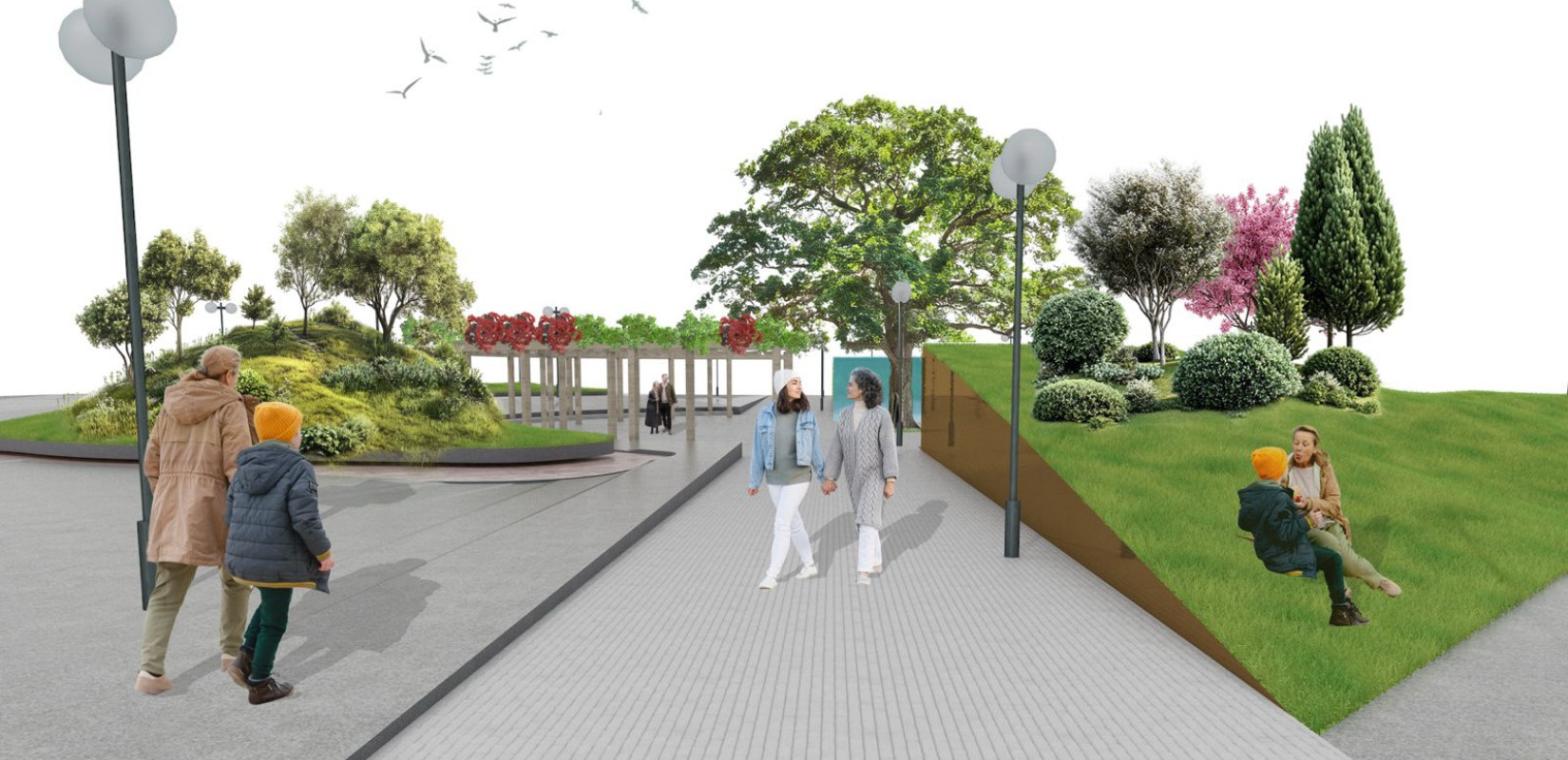 Λαγκαδάς: Μια ανάπλαση μεταμορφώνει την πλατεία στο Καβαλάρι (Φωτό)