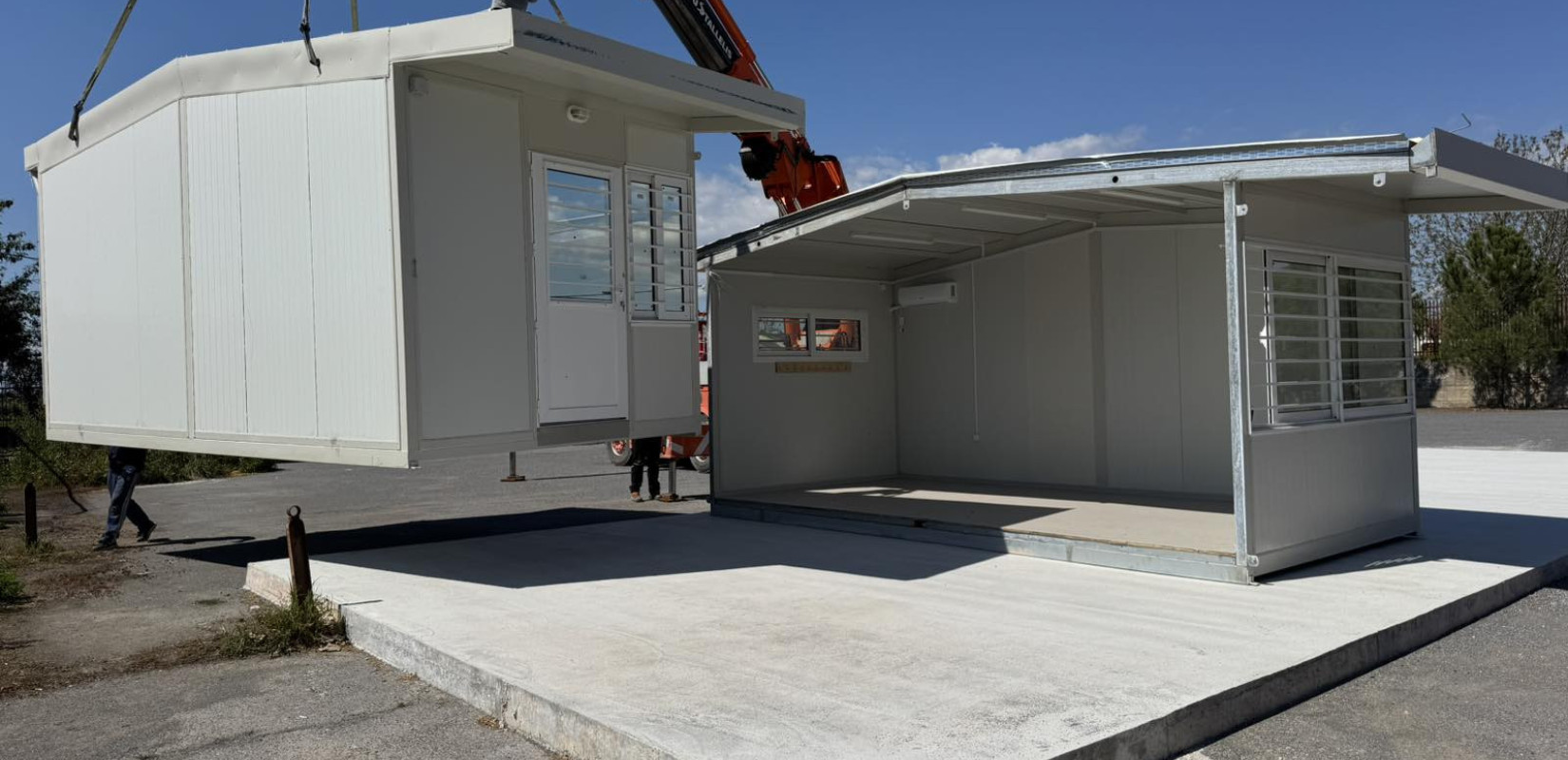 Πέλλα: Δύο νέες προκάτ αίθουσες στο 2ο ΕΠΑΛ Γιαννιτσών