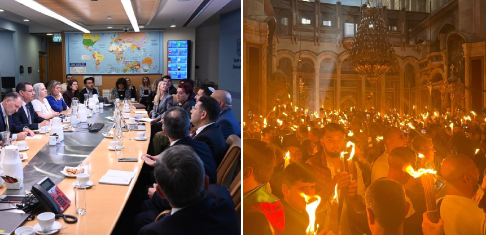 Ισραηλινό ΥΠΕΞ: «Πράσινο φως» για την τελετή του Αγίου Φωτός μετά την παύση των επιθέσεων