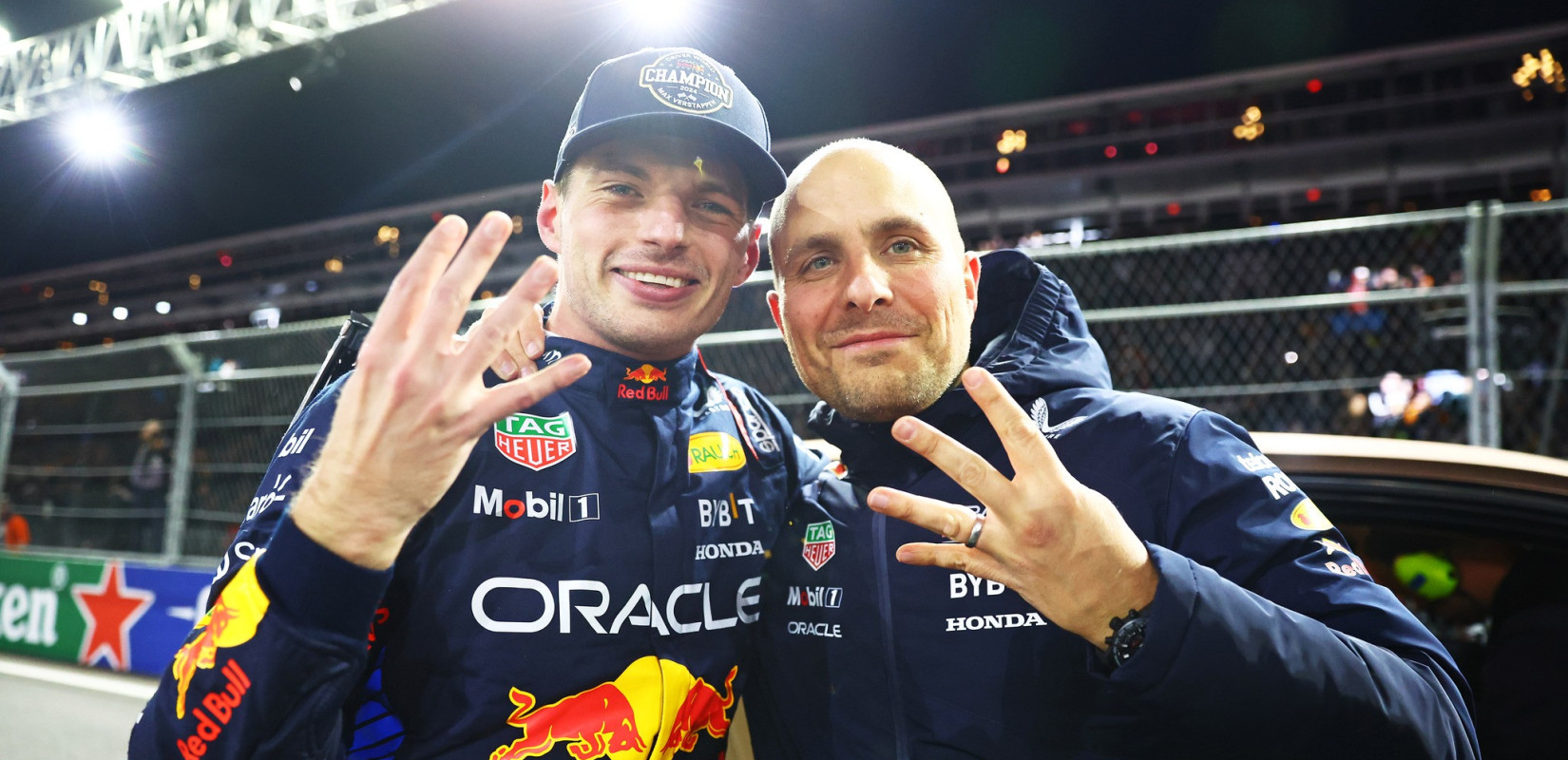 Ο Φερστάπεν και ο Λαμπιάσε - Φωτογραφία: Formula 1