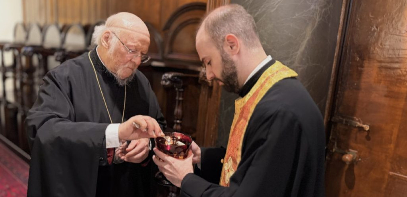 Φανάρι: Ο Οικουμενικός Πατριάρχης στο Μυστήριο του Ιερού Ευχελαίου