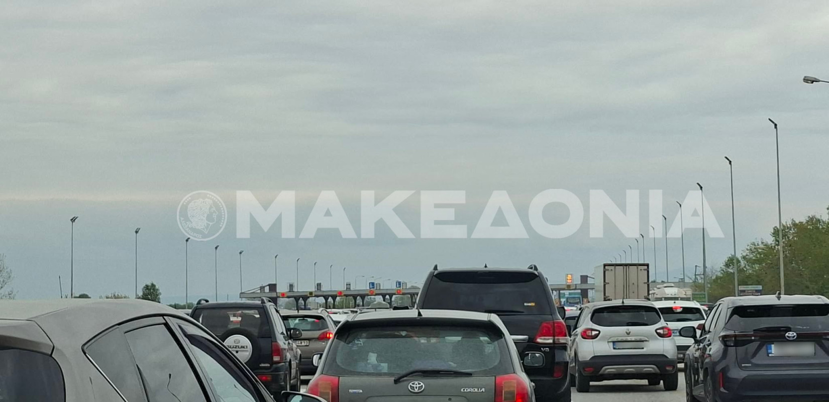 Θεσσαλονίκη: Κορυφώνεται η επιστροφή των εκδρομέων του Πάσχα - Πάνω από 2 χλμ οι ουρές