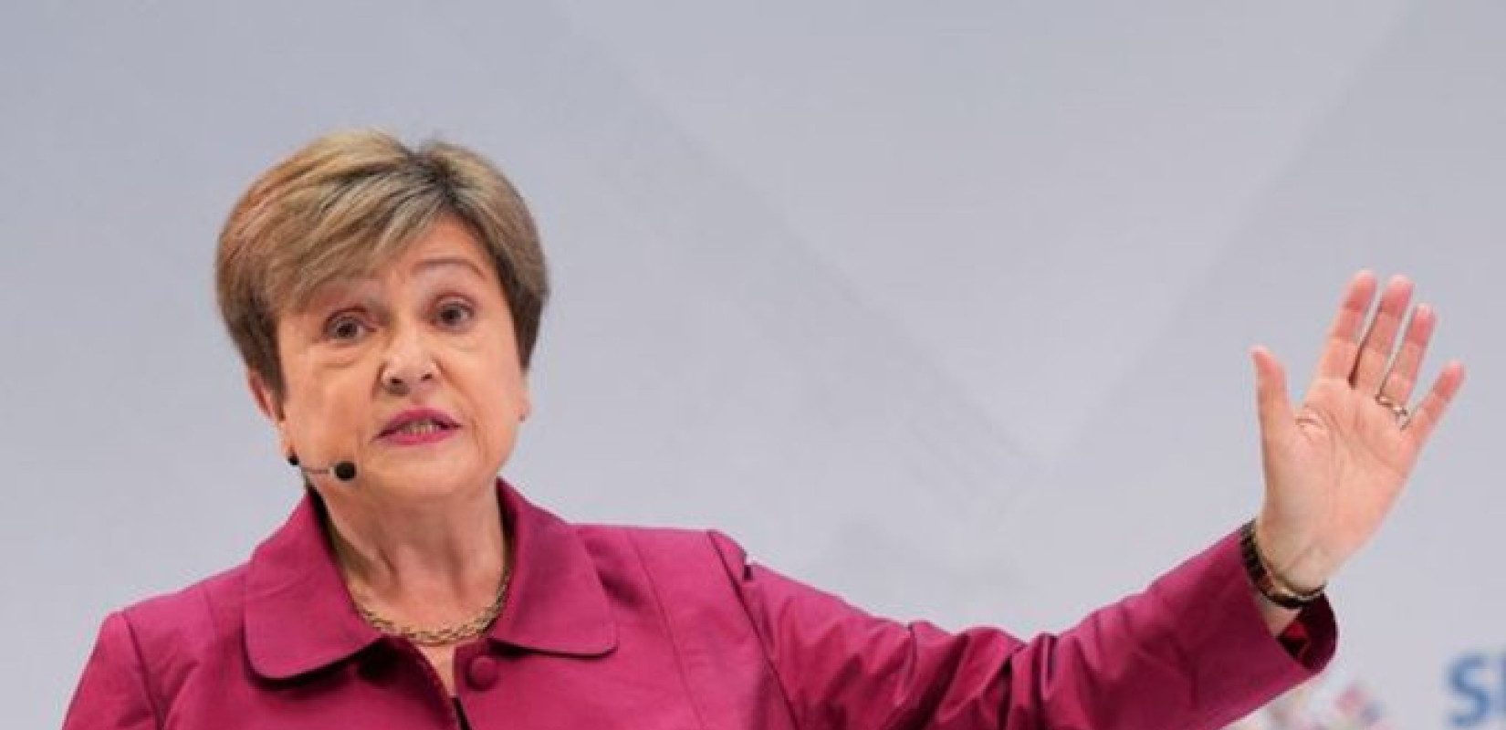 H γενική διευθύντρια του Διεθνούς Νομισματικού Ταμείου, Κρισταλίνα Γκεοργκίεβα - Πηγή φωτογραφίας: «Χ»