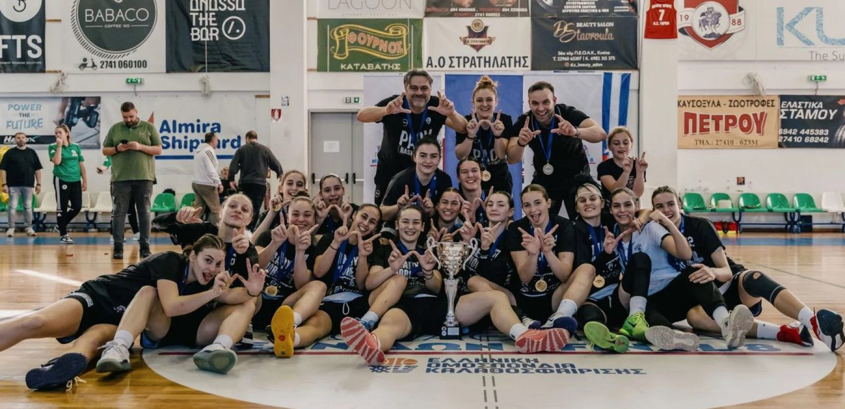 Μπάσκετ: Πρωταθλήτριες Ελλάδας οι νεάνιδες του ΠΑΟΚ (βίντεο)