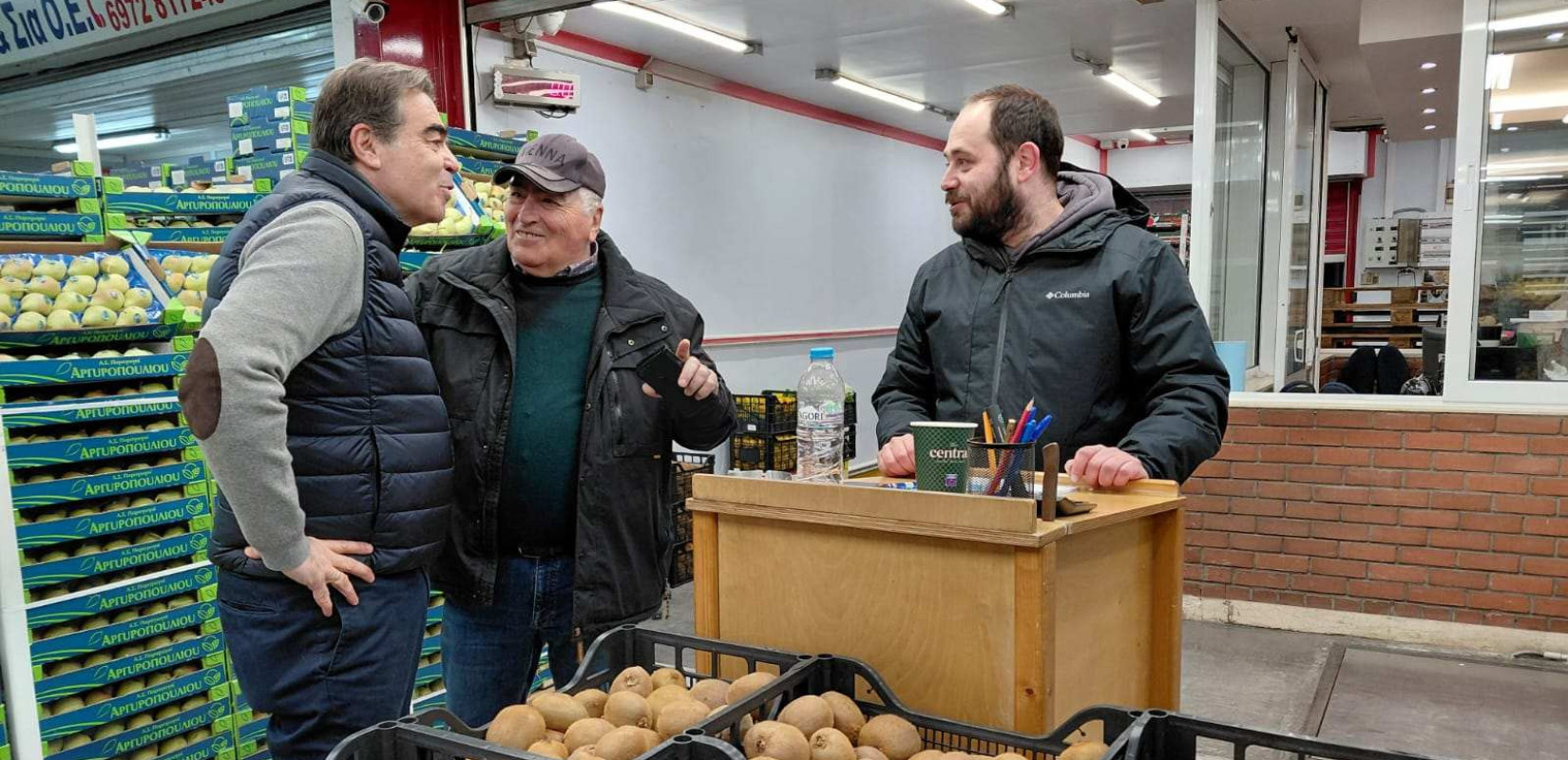 Ο Μαργαρίτης Σχοινάς στην Θεσσαλονίκη - Φωτογραφία: ΑΠΕ-ΜΠΕ