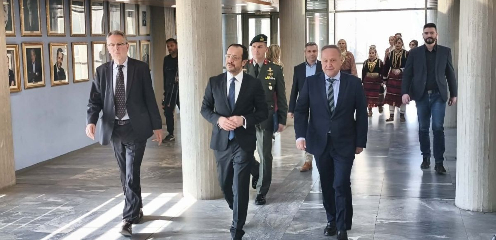 Θεσσαλονίκη: Ανακηρύχθηκε επίτιμος δημότης της πόλης ο Νίκος Χριστοδουλίδης (βίντεο)