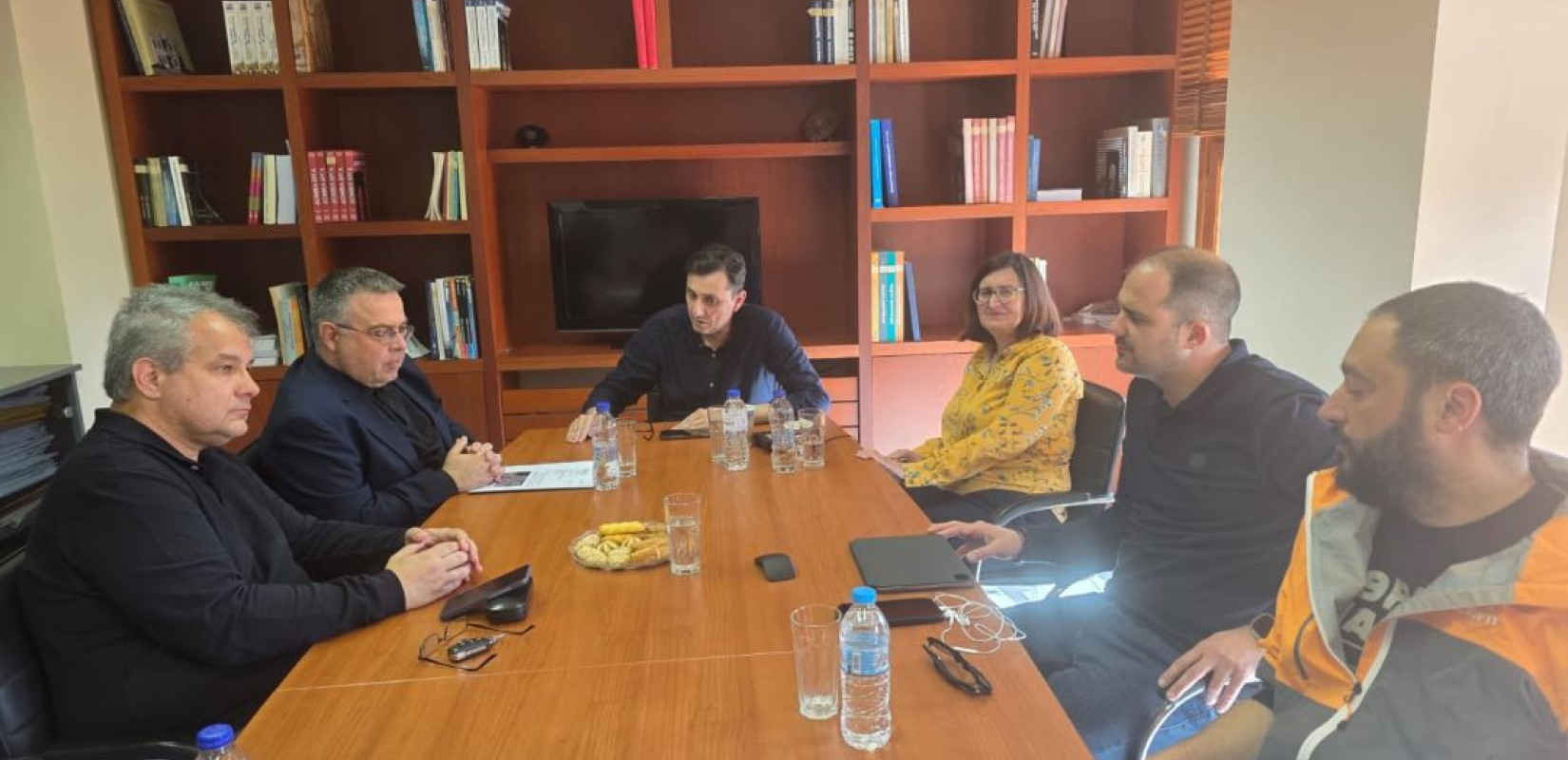Κομοτηνή: Συνάντηση εργασίας του Γραμματέα της ΑΔΜΘ  με τον πρόεδρο του Τμήματος Θράκης του ΤΕΕ