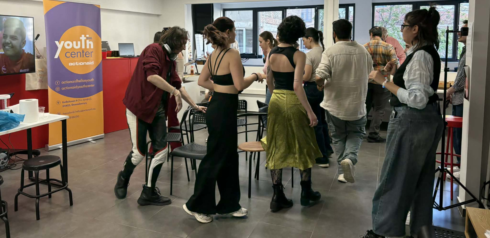 Θεσσαλονίκη: Η νέα γενιά εθελοντών και εθελοντριών ενώνει δυνάμεις στο Κέντρο Νέων της Actionaid