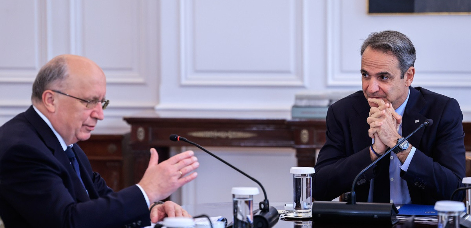 Κυρ. Μητσοτάκης προς Α. Κουμπίλιους: Η άμυνα είναι ευρωπαϊκό δημόσιο αγαθό και απαιτεί κοινό δανεισμό