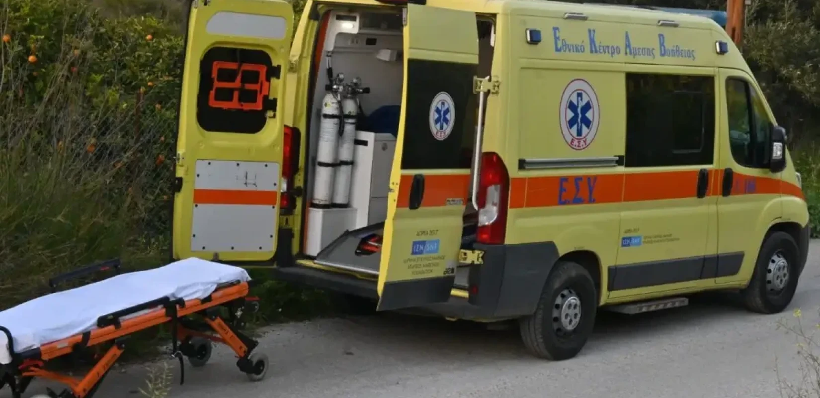 Ηράκλειο: Διασωληνωμένος 17χρονος μετά από σύγκρουση με αγροτική κλούβα που οδηγούσε 93χρονος