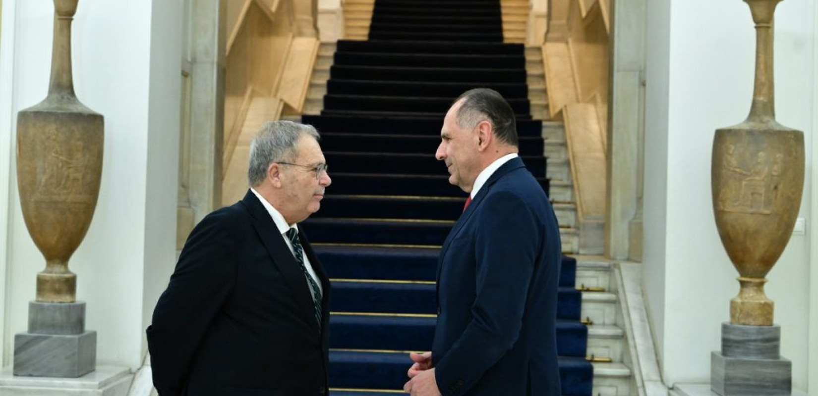 Συνάντηση Γεραπετρίτη με τον αναπληρωτή πρωθυπουργό του Λιβάνου