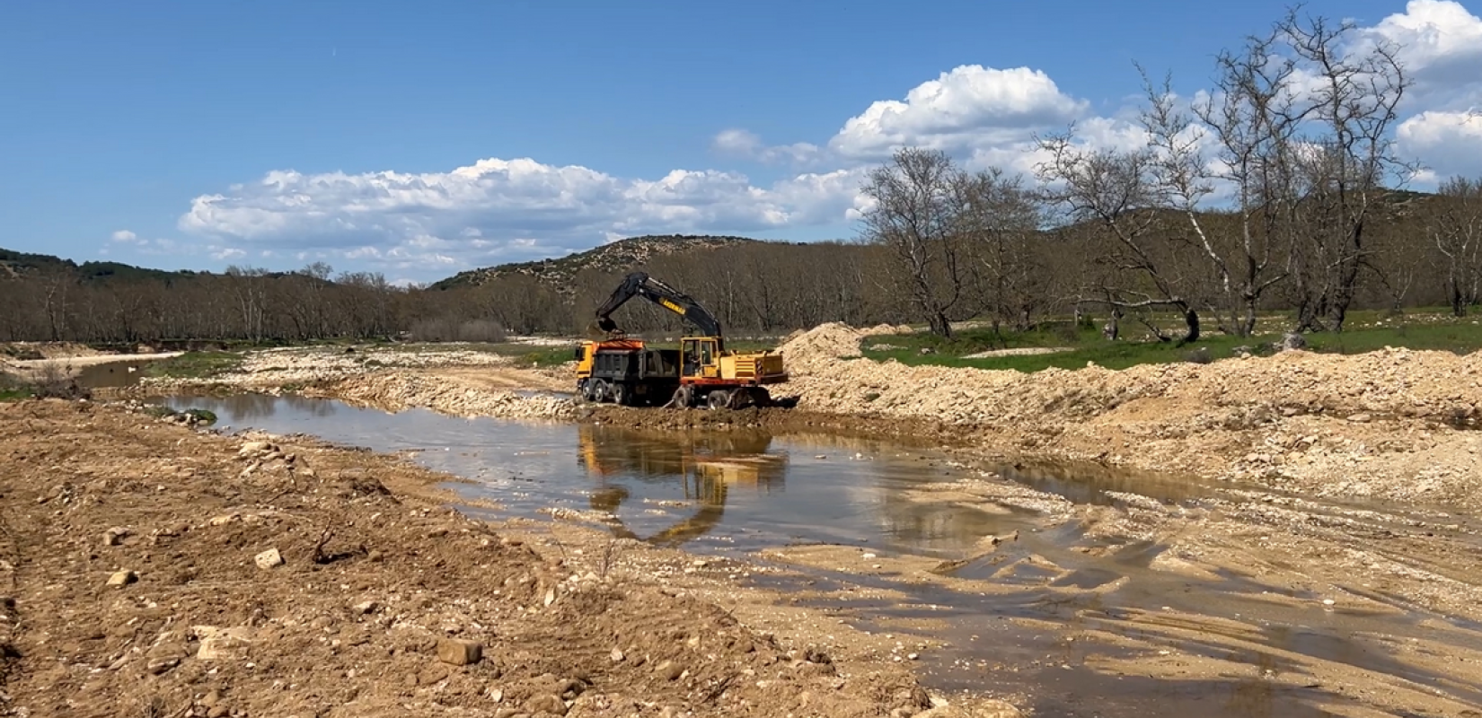 Θεσσαλονίκη: Έργα αντιπλημμυρικής θωράκισης σε κοίτες χειμάρρων και ρέματα του νομού