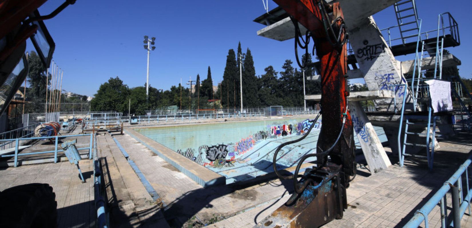 Ξεκίνησαν τα έργα ανακατασκευής του Ολυμπιακού κολυμβητηρίου της Αθήνας (βίντεο)