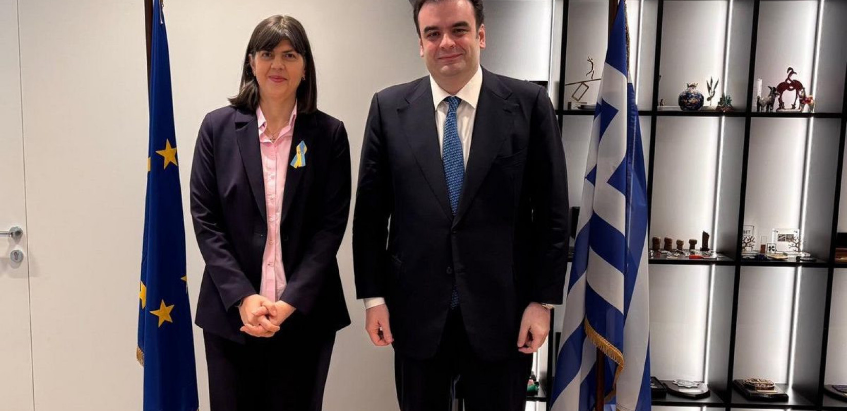 Συνάντηση Πιερρακάκη - Κοβέσι: Ταχεία πρόοδος στον εκσυγχρονισμό των τελωνείων