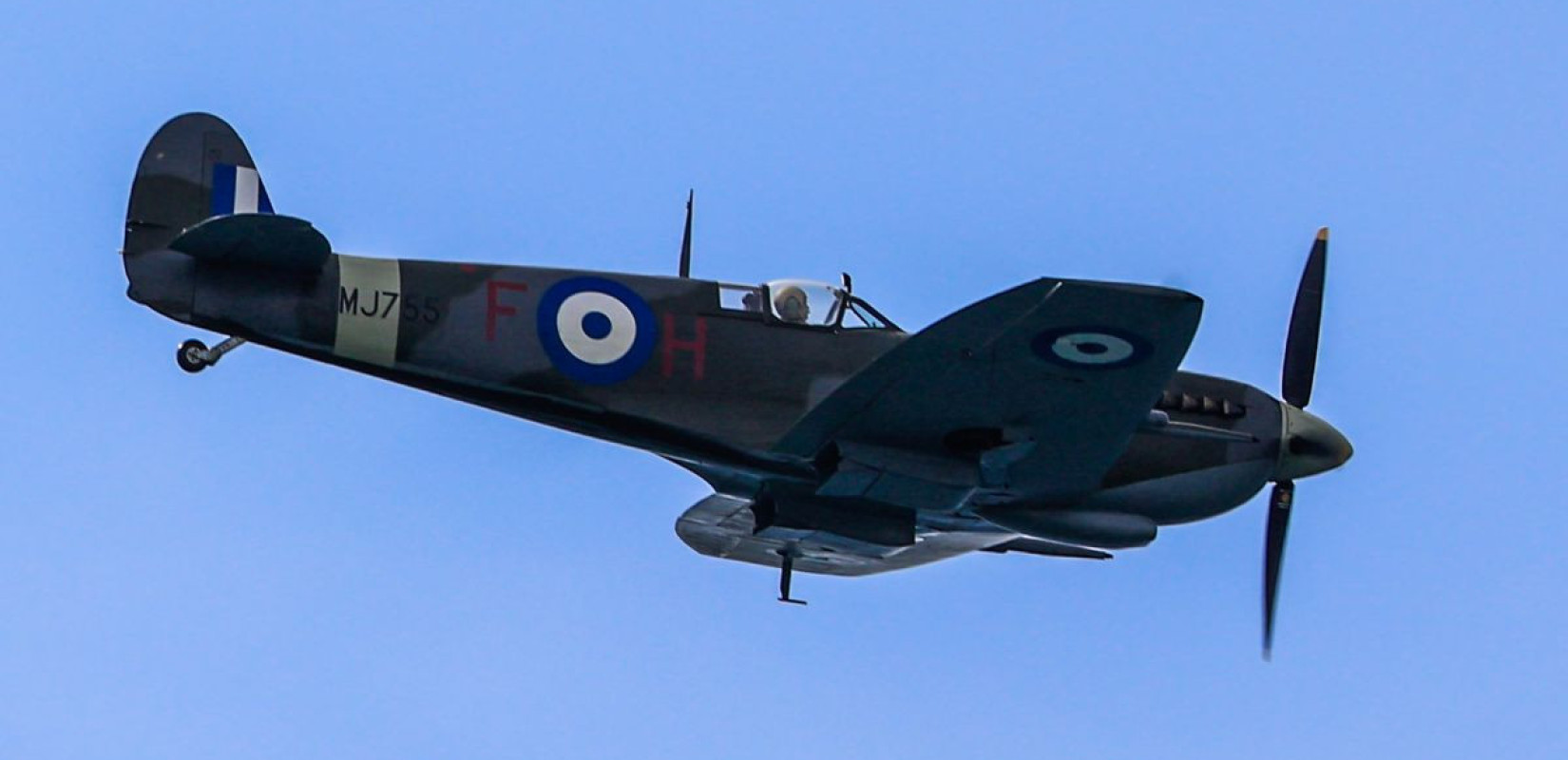 Το βρετανικό Spitfire MJ755 - Eurokinissi.gr