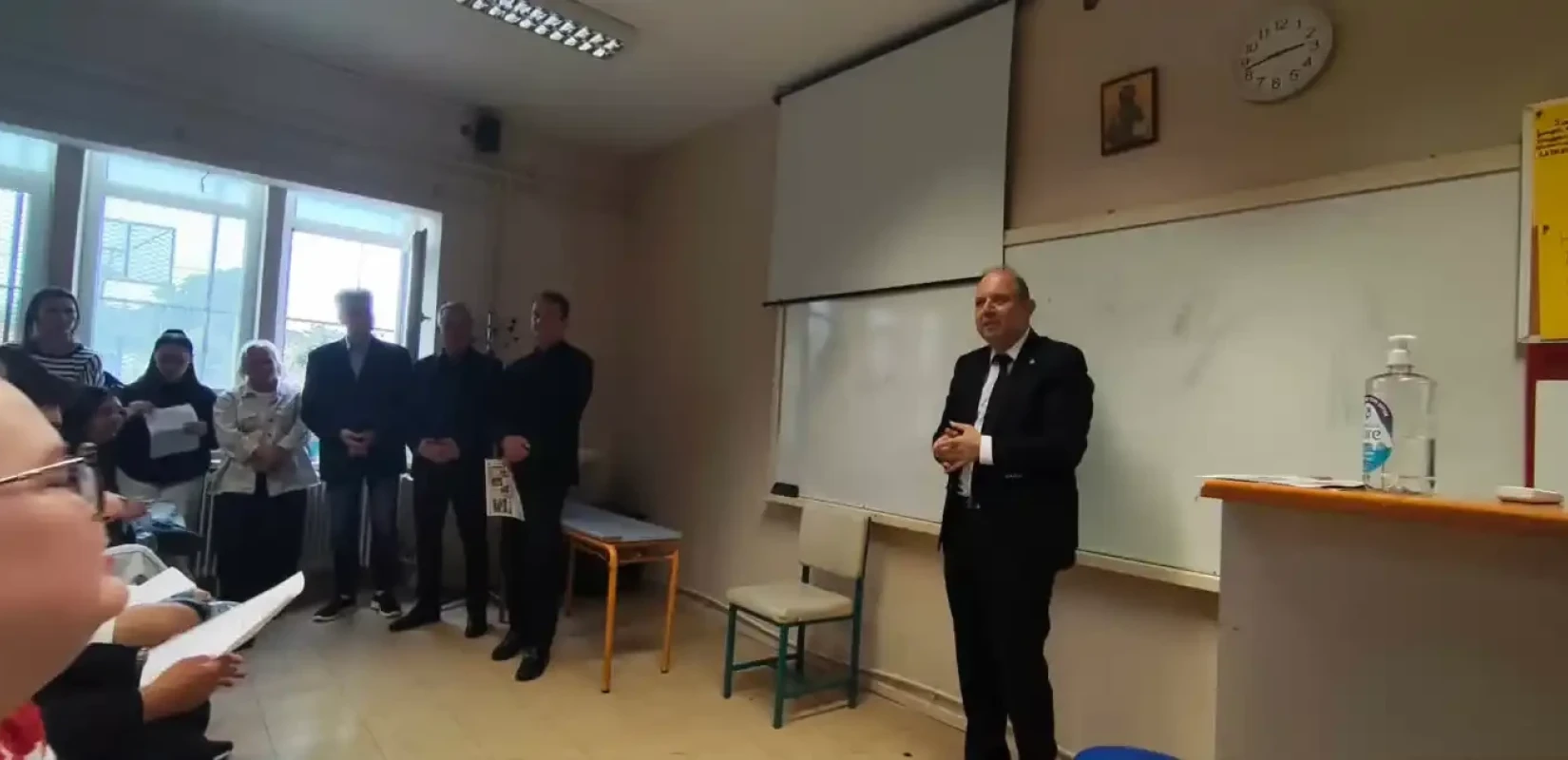 Θεσσαλονίκη: Ο Πρύτανης του Α.Π.Θ. στο 3ο Γυμνάσιο Μενεμένης με Λυκειακές τάξεις-"Κωστής Παλαμάς"