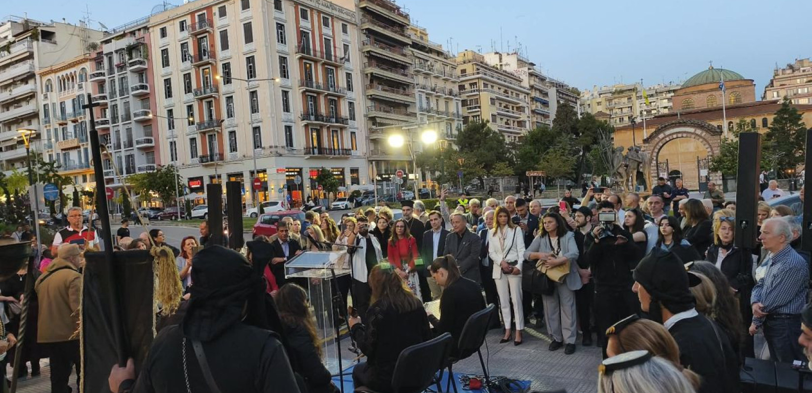 Θεσσαλονίκη: Πρόταση Αγγελούδη για  πάρκο μνήμης του ποντιακού Ελληνισμού μπροστά στην Αγία Σοφία (βίντεο)