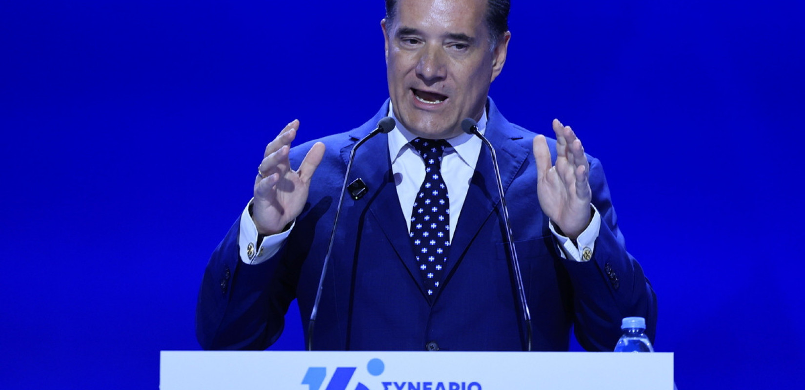 Συνέδριο ΝΔ - Άδ.Γεωργιάδης: «Το δίλημμα είναι Μητσοτάκης ή η Ελλάδα να γυρίσει πίσω στην παρακμή»