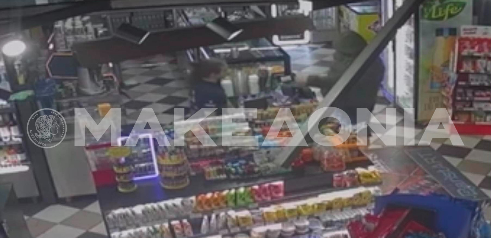 Θεσσαλονίκη: Βίντεο ντοκουμέντο από την απόπειρα ληστείας σε ψιλικατζίδικο στην Αγίου Δημητρίου