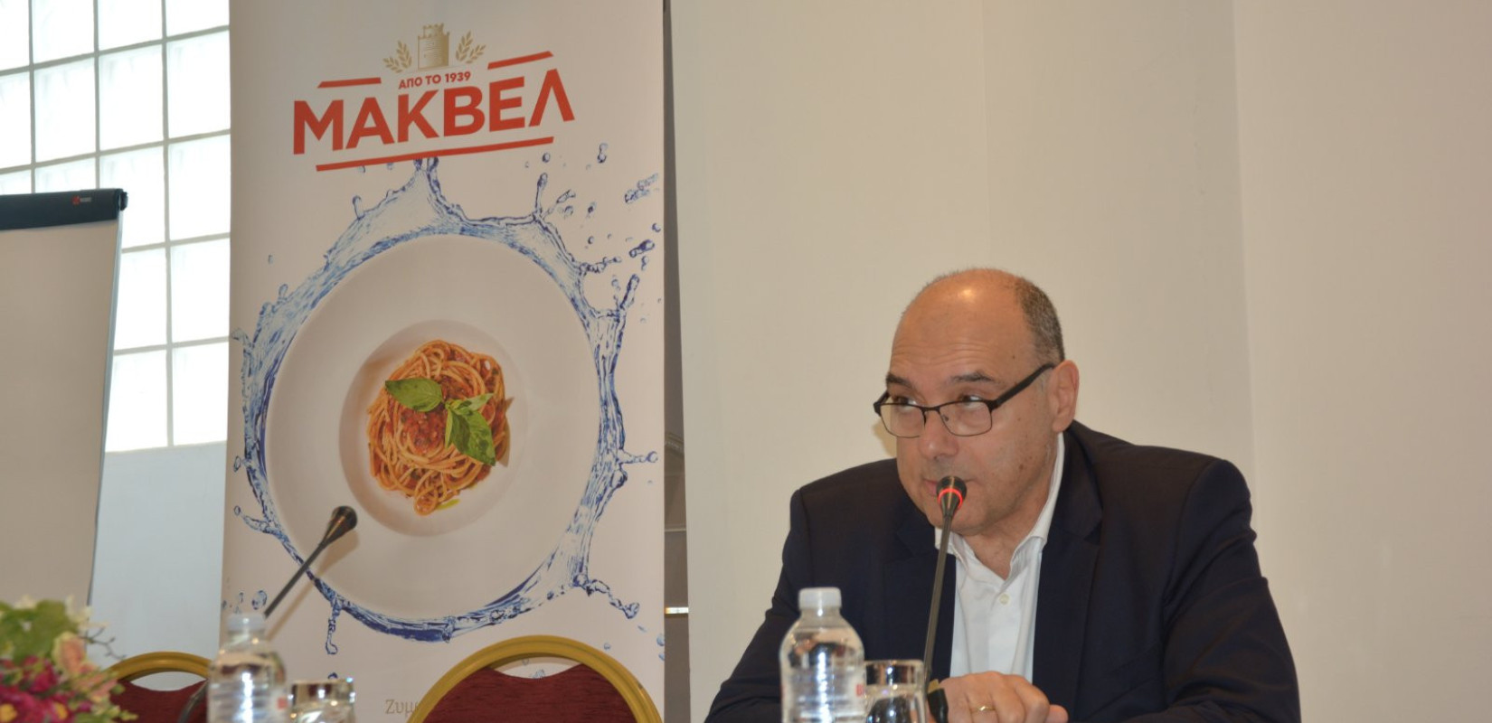 Ο διευθύνων σύμβουλος της ΜΑΚΒΕΛ, Οδυσσέας Παπαδόπουλος.