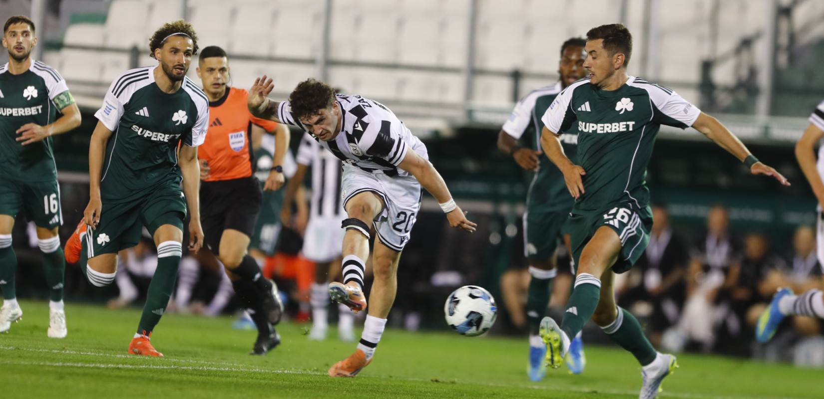 Παναθηναϊκός - ΠΑΟΚ 2-2: Το όνειρο του Champions League έσβησε στη Λεωφόρο