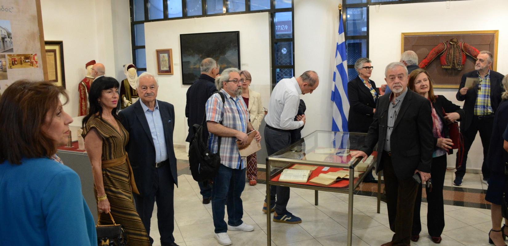 Κέντρο Ιστορίας Θεσσαλονίκης: Ο Αγγελούδης εγκαινίασε την έκθεση για το Μεσολόγγι
