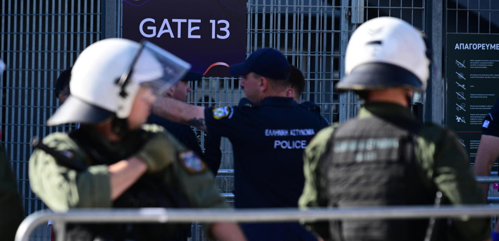 Μπάσκετ: Δώδεκα συλλήψεις και 16 προσαγωγές πριν από τον τελικό της Euroleague Ολυμπιακός - Ρεάλ