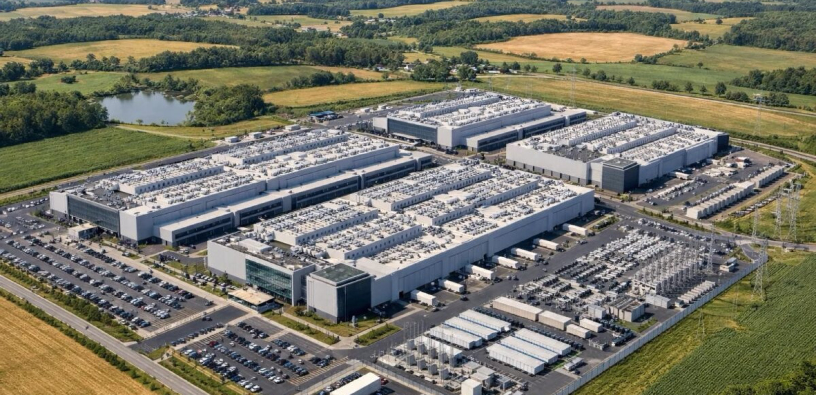 Λάρισα: «Κοιλάδα» data centers πίσω από τη γιγαντιαία επένδυση των 600 εκατ. ευρώ