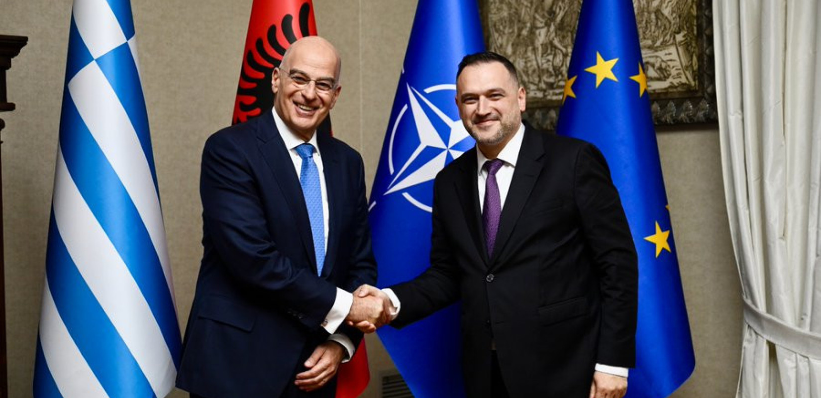 Ν. Δένδιας: Συμφωνία με την Αλβανία για άμεση σύγκληση της Επιτροπής για τα Στρατιωτικά Κοιμητήρια