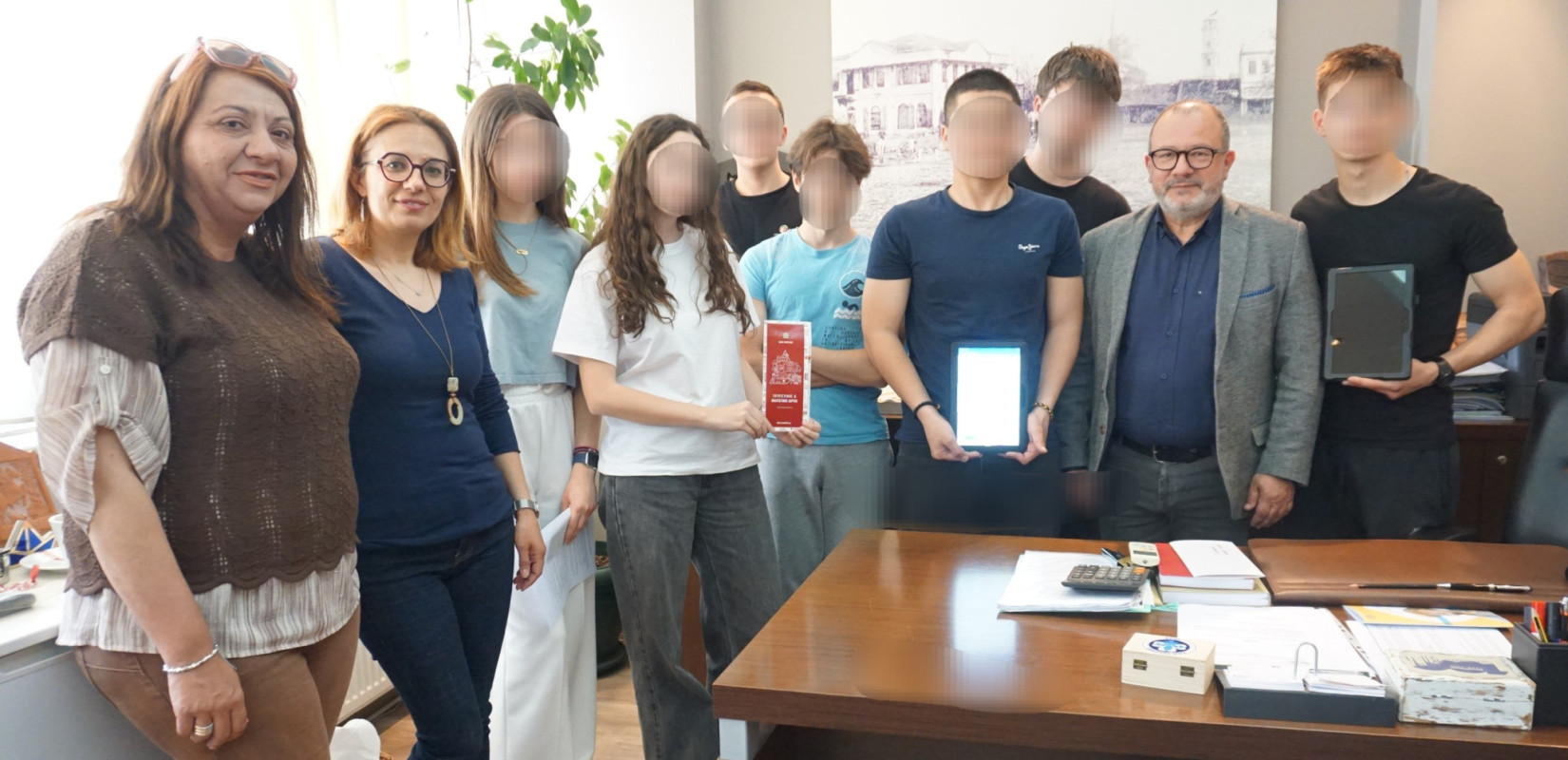 ΦΩΤΟ: 3ο Πειραματικό ΓΕΛ Κομοτηνής και δήμος Κομοτηνής