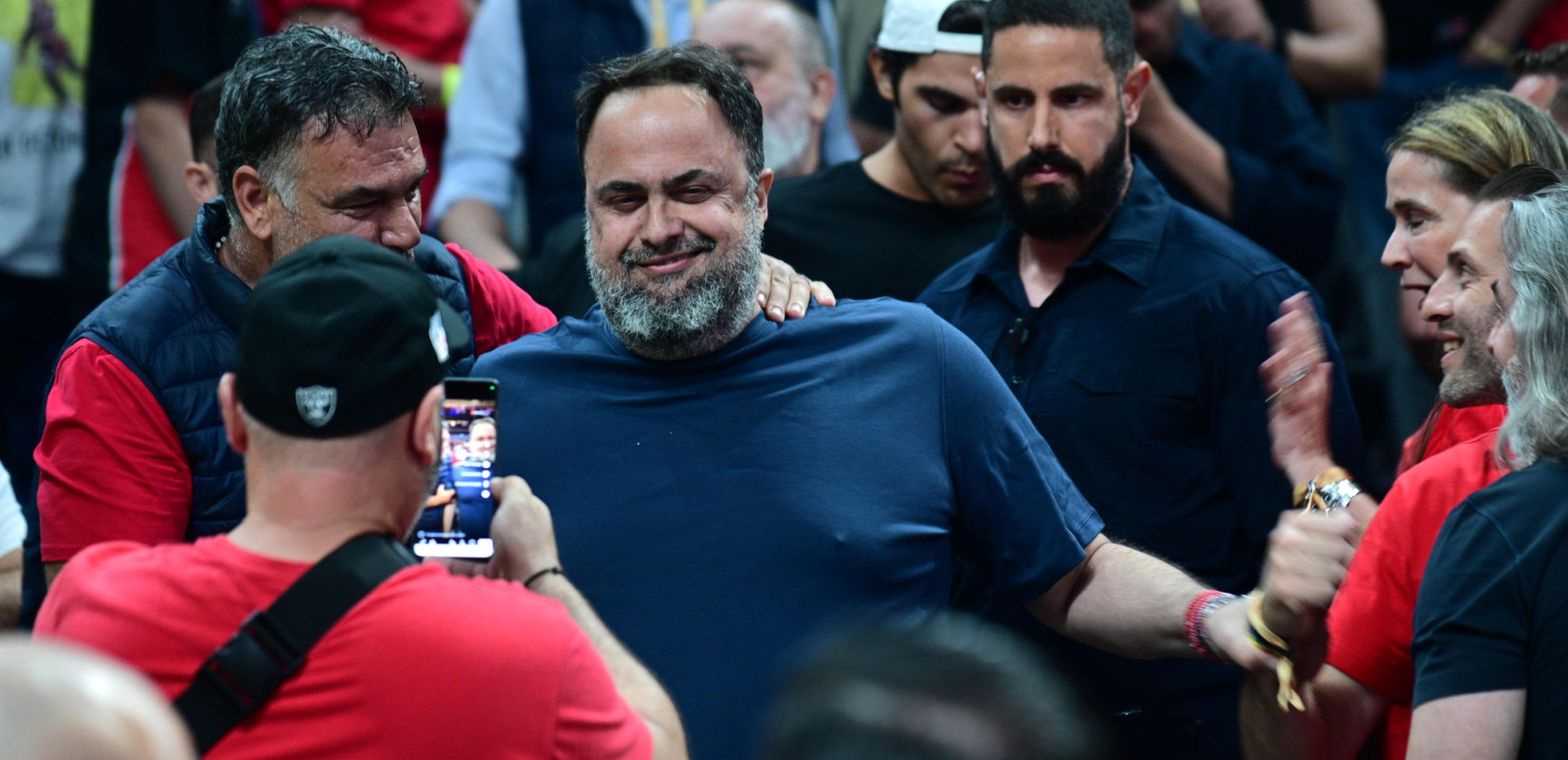 Μαρινάκης - Δημητριάδης: Έτσι έπεσαν οι σφαλιάρες - Νέο βίντεο ρίχνει φως στο πρωτοφανές επεισόδιο στο ΟΑΚΑ