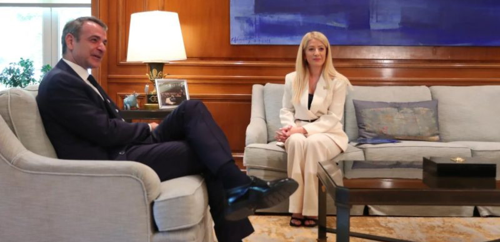 Κυρ. Μητσοτάκης: Συγχαρητήρια στον ΔΗΣΥ και στην Α. Δημητρίου - Οι Κύπριοι επέλεξαν σταθερότητα