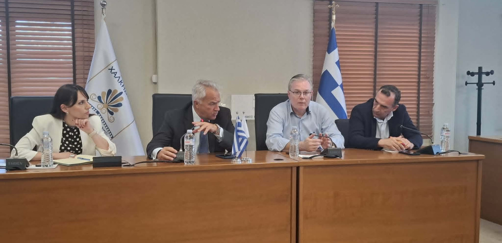 Κυβερνητικό κλιμάκιο στον Δήμο Χαλκηδόνος: Στο επίκεντρο τα αρδευτικά δίκτυα και το έργο της Νέας Μεσημβρίας