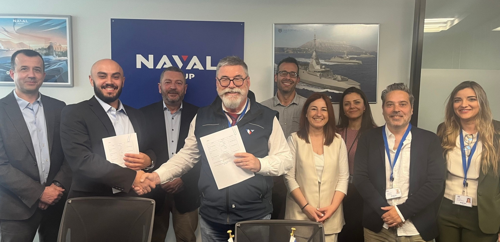 Νέες συμβάσεις της Naval Group με ελληνικές εταιρείες για το πρόγραμμα των φρεγατών FDI
