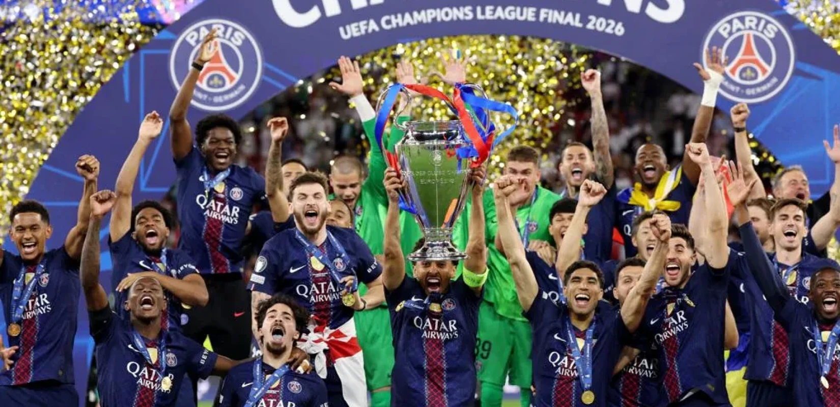 Champions League: Η Παρί λύγισε την Άρσεναλ στα πέναλτι και κατέκτησε τον τίτλο για δεύτερη διαδοχική σεζόν (βίντεο)