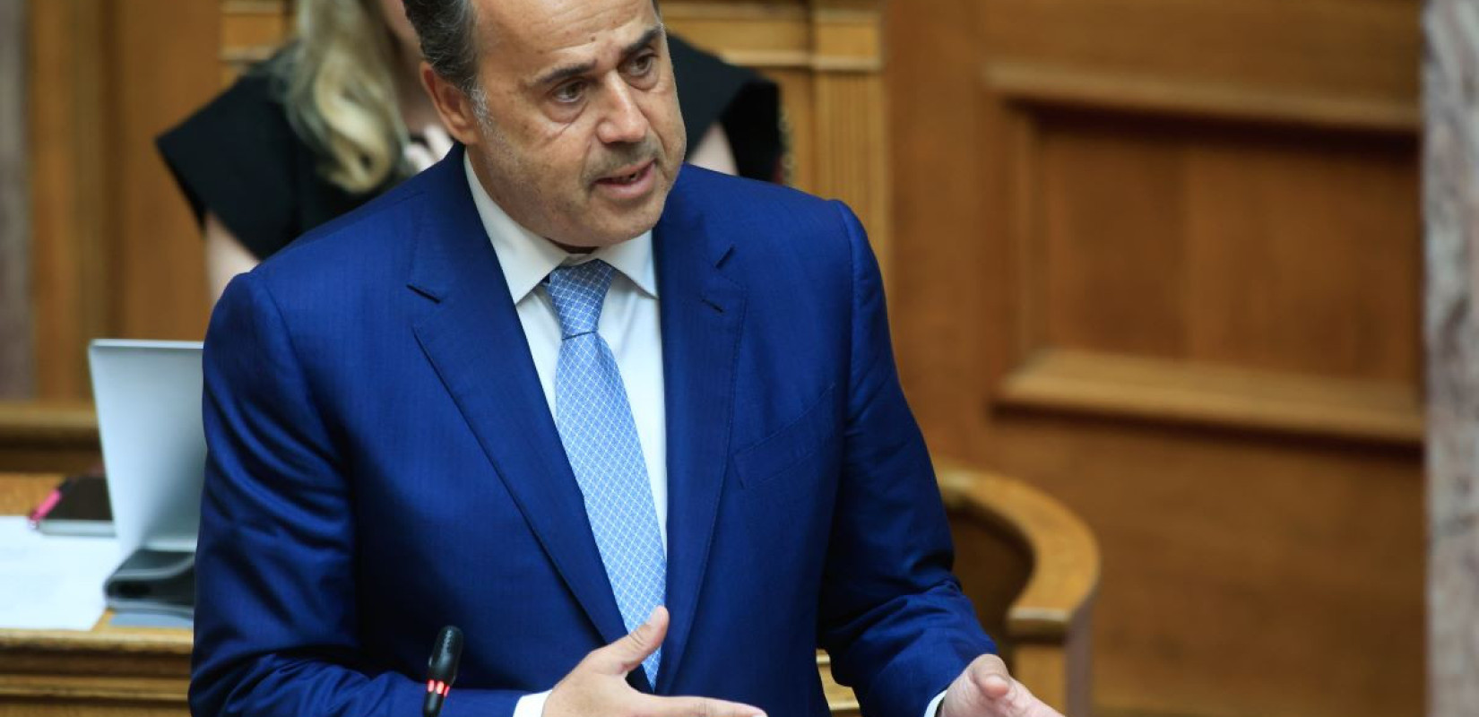 Παπασταύρου: Στα σκαριά νομοσχέδιο για το νερό - «Όχι» σε φωτοβολταϊκά και ανεμογεννήτριες σε δάση (βίντεο)