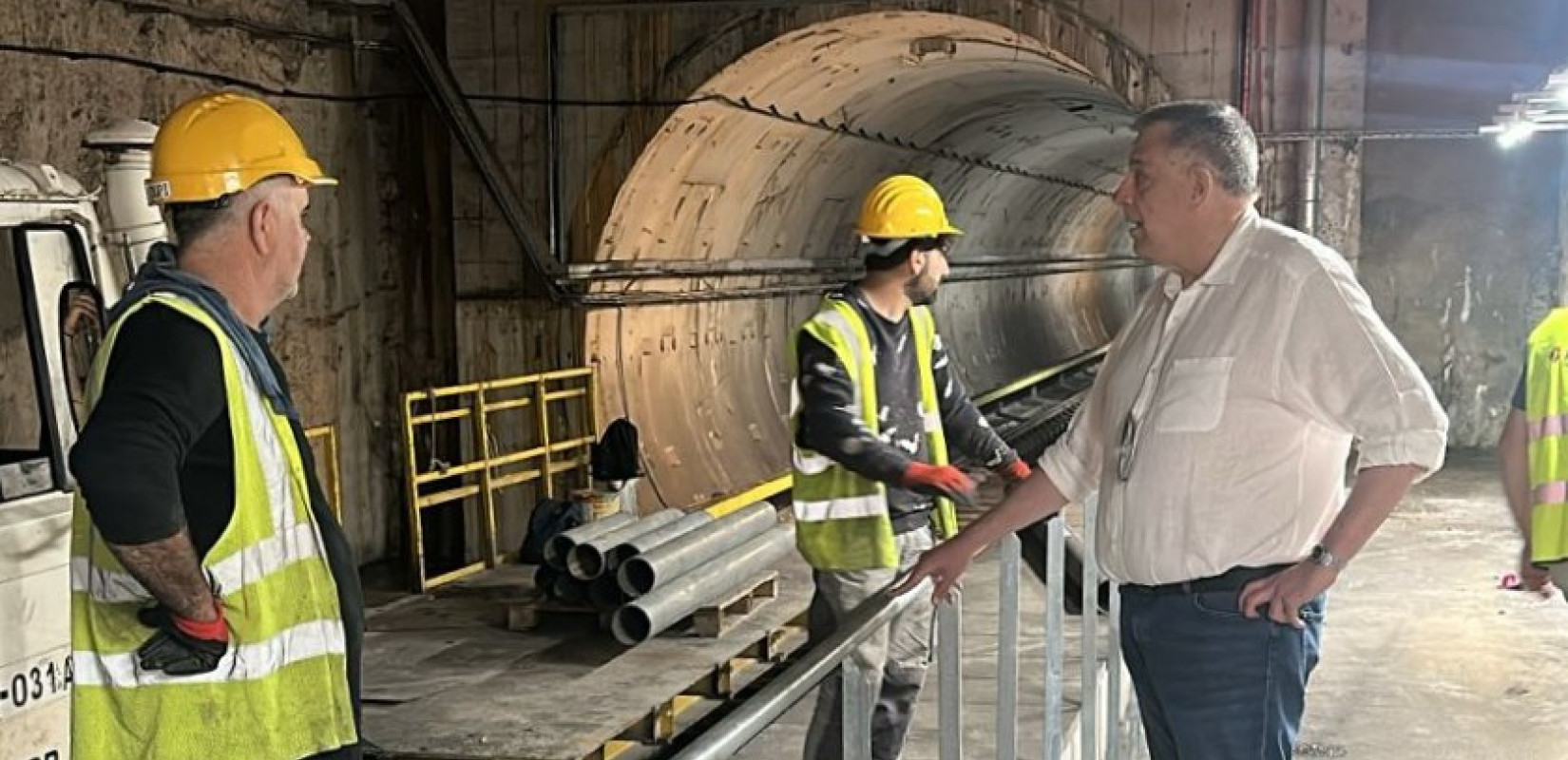 Θεσσαλονίκη: Τριήμερο στις σήραγγες του μετρό για την Καλαμαριά έκανε ο Ταχιάος