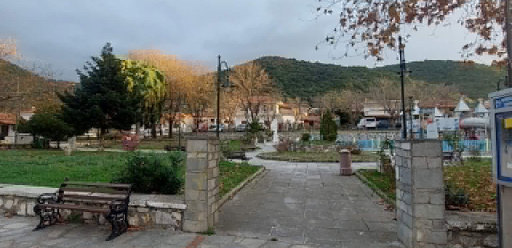 Δήμος Αριστοτέλη: Ανανεώνεται η κεντρική πλατεία στο Γομάτι