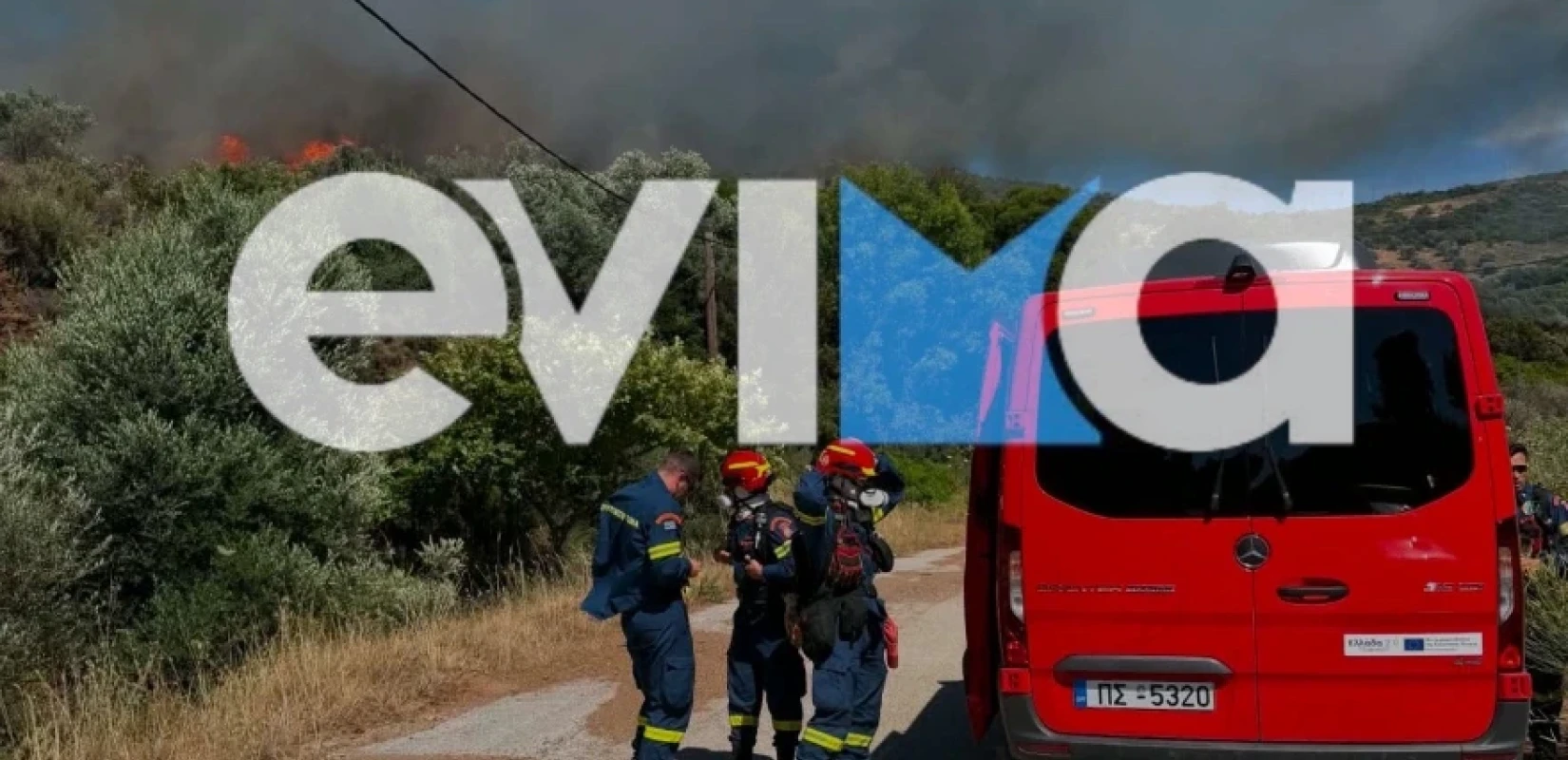 Φωτιά σε δάσος στην Εύβοια: Εκκενώνονται Μεσοχώρια και Ραπταίοι - Επιχειρούν 120 πυροσβέστες και 14 εναέρια (φωτό + βίντεο)