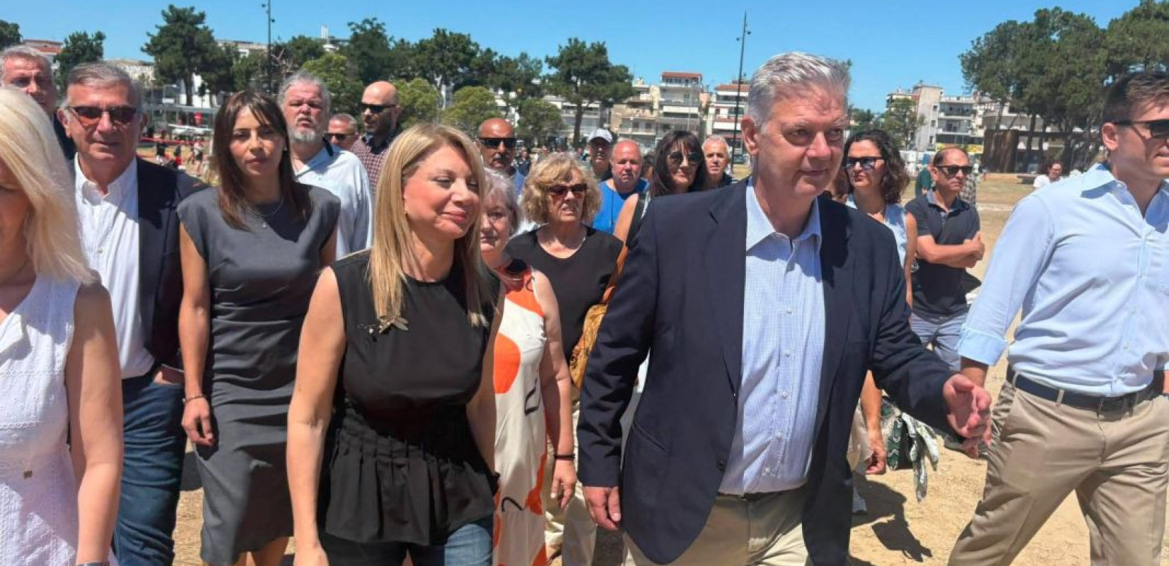 Θεσσαλονίκη: Καρυστιανού και Νατσιός έδωσαν το «παρών» στις εκδηλώσεις του Μητροπολιτικού Πάρκου Παύλου Μελά