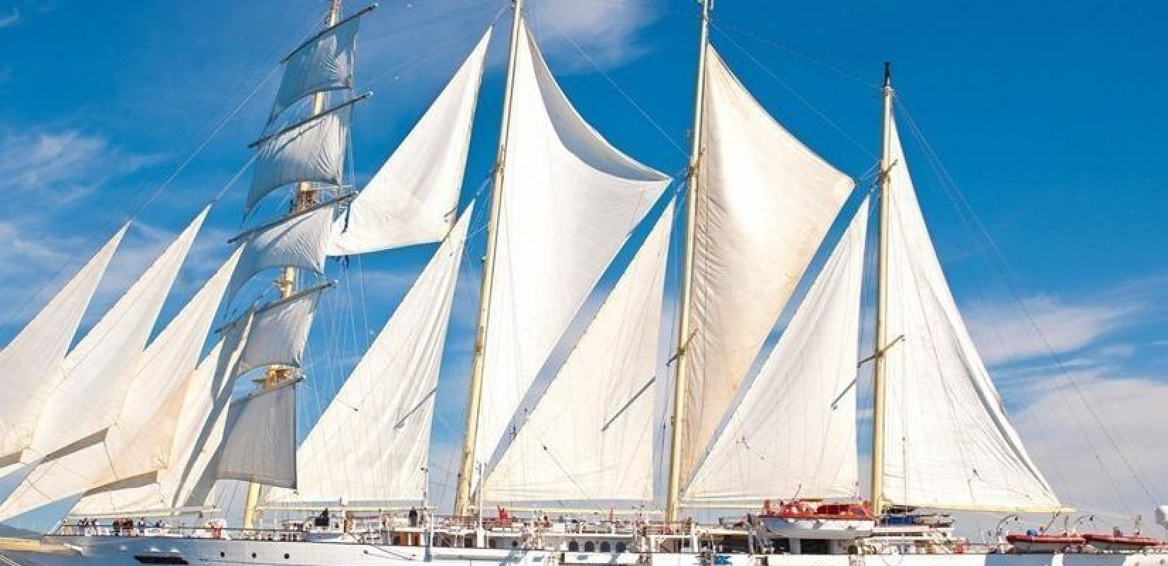 Χαλκιδική: «Έδεσε» Ουρανούπολη το πρώτο ιστιοφόρο-κρουαζιερόπλοιο της Star Clippers
