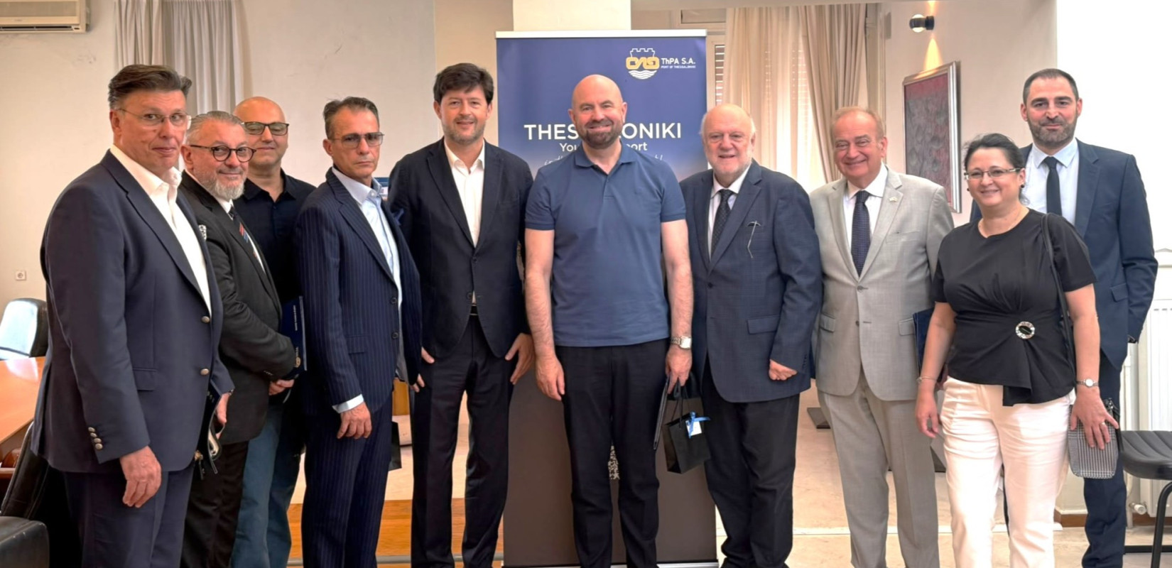ΟΛΘ Α.Ε.: Συνάντηση με αντιπροσωπεία από τη Δημοκρατία της Μολδαβίας και τη Ρουμανία