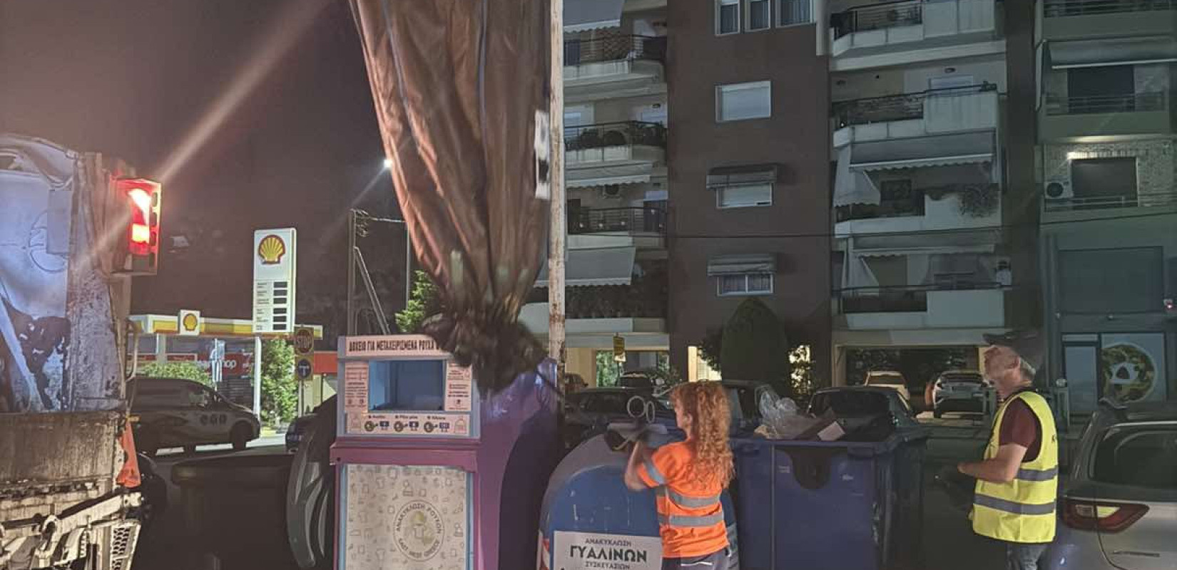 Καλαμαριά: Συνεχίζεται καθημερινά το πλύσιμο και η απολύμανση των κάδων