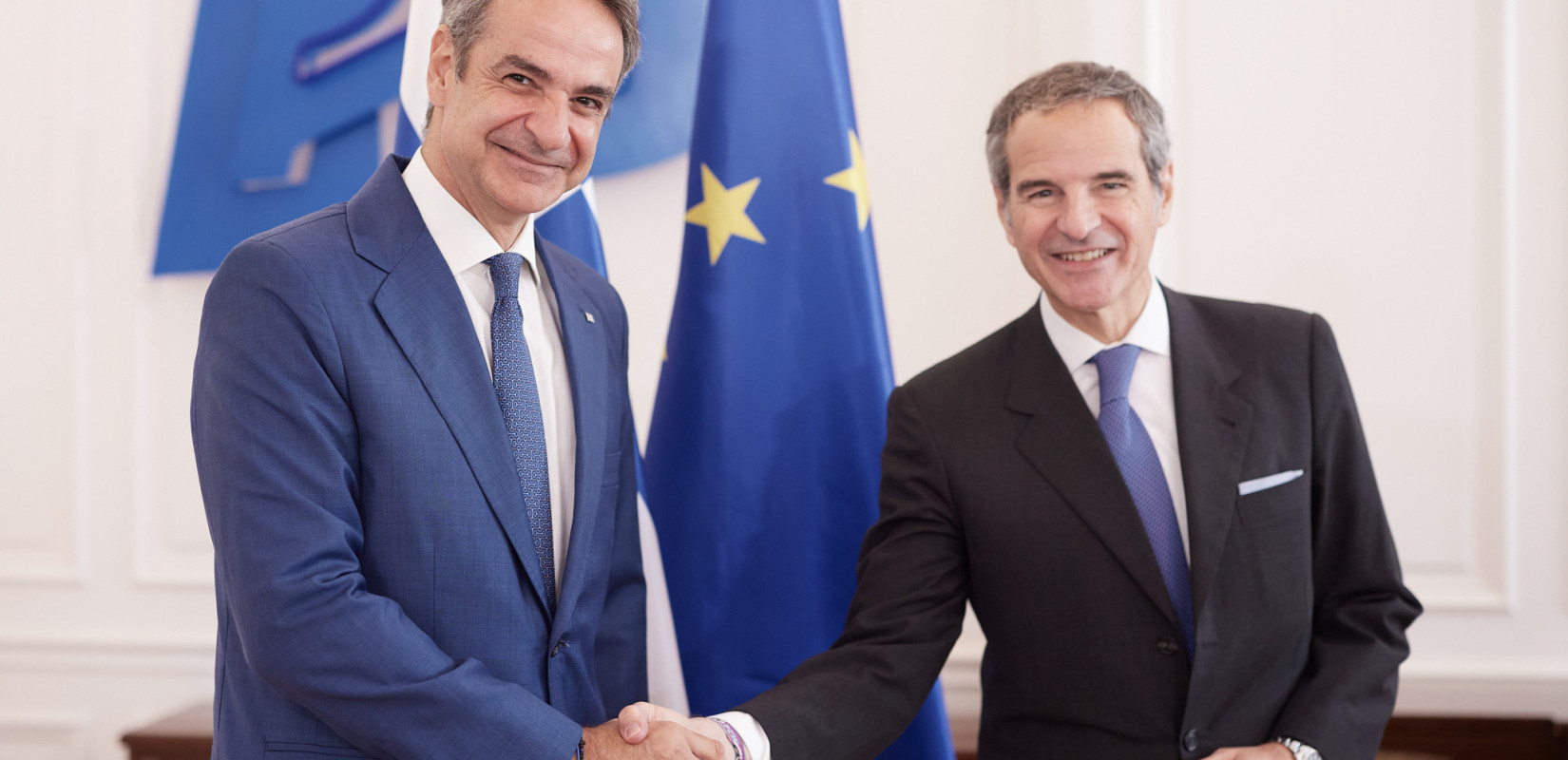 Συνάντηση Μητσοτάκη – Γκρόσι: Οι διεθνείς κρίσεις και η κούρσα για τη θέση του γ.γ. του ΟΗΕστο επίκεντρο