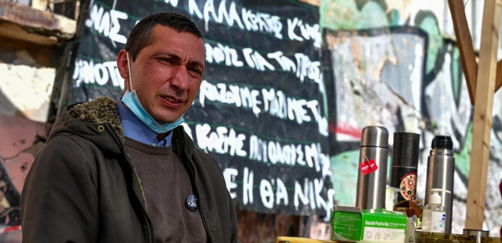 Τέλος η απεργία πείνας του Αριστοτέλη Χαντζή για τα Προσφυγικά (βίντεο)