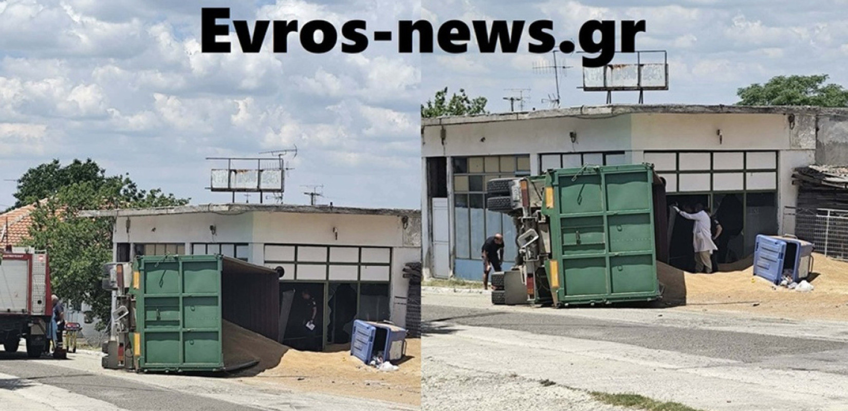 Ορεστιάδα: Νεκρός 63χρονος που «καρφώθηκε» με το φορτηγό του σε κτίριο